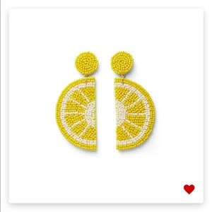 Tabitha brown lemon earrings